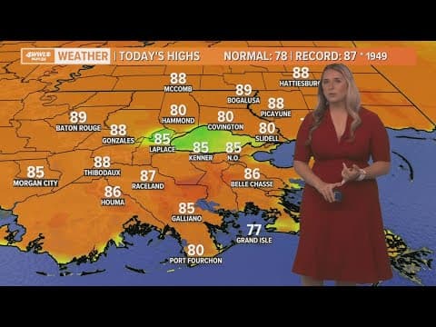Weather: Warm, humid, breezy