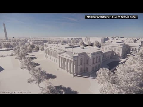 $200,000 million ballroom under construction at White House