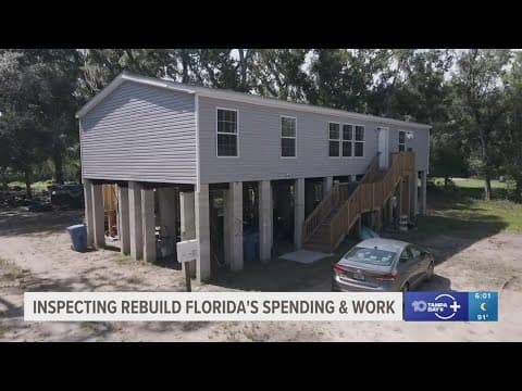 Federal audit of Rebuild Florida Program underway after reports of overspending and shoddy work