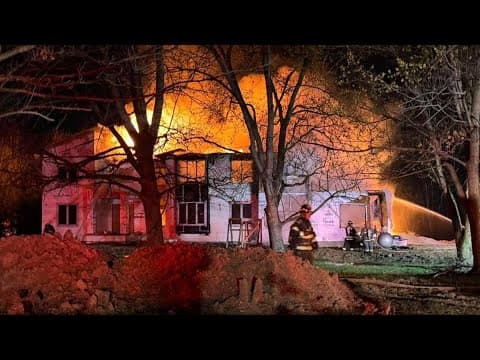 Zionsville Fire Department investigating after construction home went up in flames