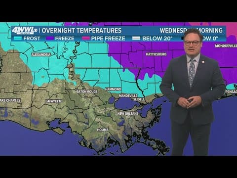 Monday 5PM First Weather: Couple more cold days before brief increase in temps