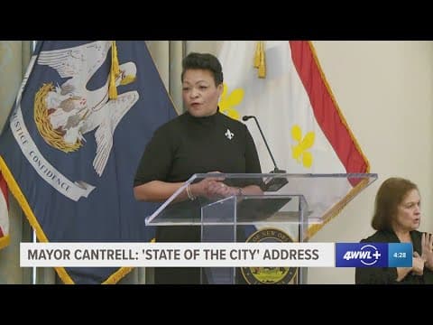 Mayor Cantrell delivers 'State of the City' address