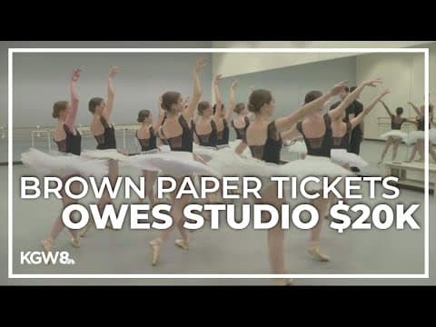 Beaverton dance studio owed $20k in sales from Brown Paper Tickets ticketing platform