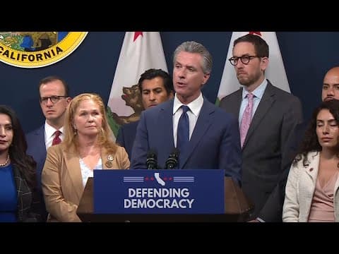 California Gov. Gavin Newsom redistricting plan into law, will now go to voters
