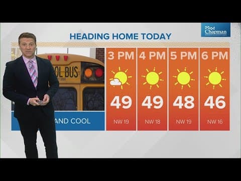 Live Doppler 13 forecast | Noon update for Wednesday, March 20, 2024
