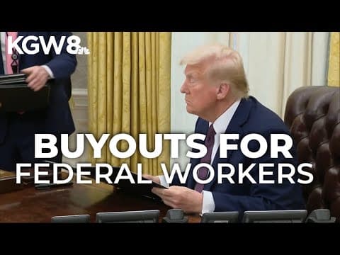 Federal workers offered buyout by Trump administration to resign