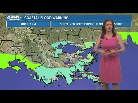 New Orleans Noon Weather: Record high temps in the 80s, rain ahead Sunday