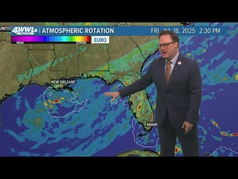 Tropical Weather Impact: Low tropical development chance, more rain possible