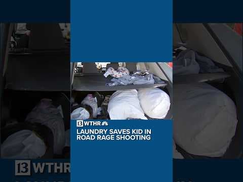 Pillow, laundry saves kid in road rage shooting in Delaware