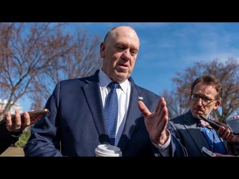 Tom Homan speaks to media about Venezuelan immigrants deported to El Salvador