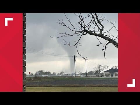 Funnel cloud spotted in Wharton County, Dec. 26, 2024