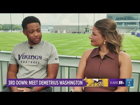 3rd Down: Meet Vikings Assistant GM Demitrius Washington